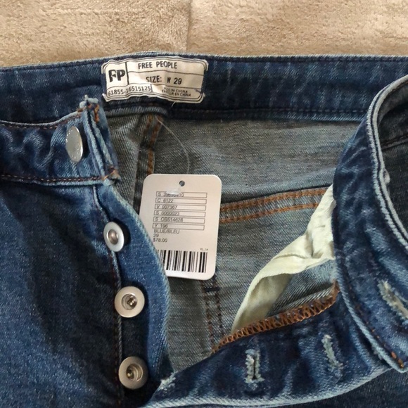 Free people denim/jeans - Picture 2 of 4